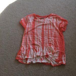 Seriously Soft Tie Dye Peplum Top